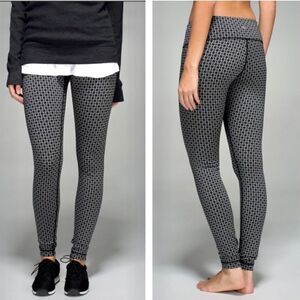 Lululemon Wunder Under Silver Spoon Leggings